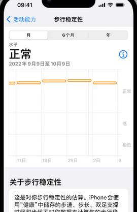 玉泉街道iPhone手机维修如何在iPhone开启'步行稳定性通知'